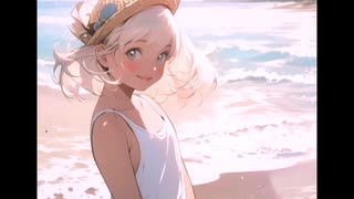 雨なのに月　「On The Beach」