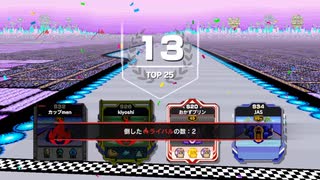 4コースで自己ベストタイムを出しました【F-ZERO99】