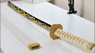 高校生が善逸の日輪刀を作った。【鬼滅の刃】 Making Zenitsu's Demon Slayer Sword 【DIY】Kimetsu no Yaiba (1)