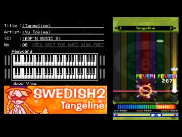 FC音源　ポップンミュージック8からスウェディッシュ2　Tangeline