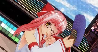 【COM3D2】桃色眼鏡巫女メイドさんで「さくらうららか、はらひらり」