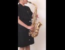 umbrella / SEKAI NO OWARIをサックスで演奏してみました。ドラマ『竜の道 二つの顔の復讐者』主題歌　ショート　【小さいサックス吹き】【佐藤佳世】