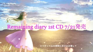 Remaining diary　1st CDクロスフェーダー