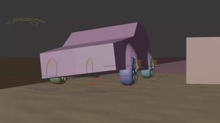 blender.カーアクションテスト