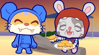 アニメ「ニャンちゅうズ」　第11話～第15話　ぽろニャンは昔、海賊なんだニャ／ぽろニャンはギターが上手／宝の地図で冒険／ピクニック／異世界