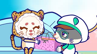 アニメ「ニャンちゅうズ」　第21話～第25話　二人でお留守番／ニャンちゅうクイズ／ニャしびろコウはおしゃべり／ニャンちゅうがころんだ／映画はネタバレなしで