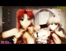 黒動[MMD]紅美鈴＆十六夜咲夜でテトリス