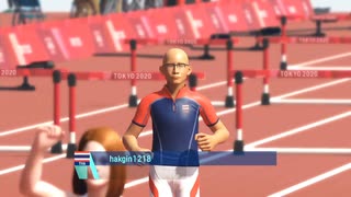 タイランド代表ボンチャイが「東京2020オリンピック」を初プレイで駆け抜ける　110Mハードル