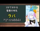 1分で分かる聖書の地名：ラバ