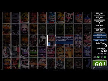 【FNaF UCN】「スコア２０００」達成への道がやばすぎたわ。マジで。
