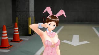 歌ってみた　を　MMDバニーガール　に踊ってもらった