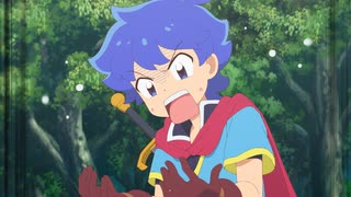 ぷにるはかわいいスライム 第2期 第14話「異世界で幼馴染のスライムと旅した件。バレンタインもあるよ！」