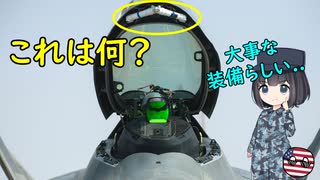 F-22戦闘機のキャノピーについているコレは何だろう？