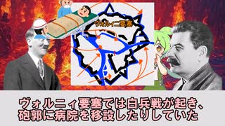 独ソ戦の籠城戦!?ブレスト要塞の攻防‼【独ソ戦反省会・バルバロッサ作戦２】ヒトラーとスターリンとずんだもんがゆっくり解説！