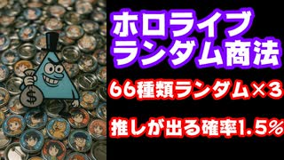 ホロライブランダム商法の恐怖！66種ランダムグッズ3種コンプで100万円超必要!【ホロナツパラダイス/カバー株式会社/VTuber】