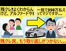 サラリーマン（41）「助けて！残クレでアルファード買ったら人生ごとローン地獄なの□」