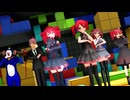 【重音テト家族】【MMD】カッコ可愛い重音ファミリーで「テトリス」【Uテトカバー】【動画：翔太／投稿：老喬】