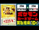 ポケカ 買取相場《110枚/1日》｜07月16日～07月17日 ＜200円以上騰落＞ #ポケモンカードゲーム #ロケット団の栄光 #ブラックボルト #ホワイトフレア