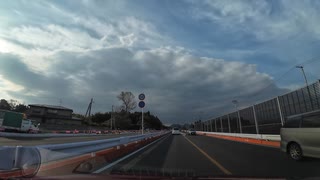 宮城県　大崎市　長者原ＩＣから仙台方面へ　9　国道4号線　大衡村付近　マツダ２車載　2024　1109