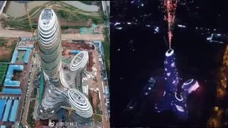 ホモと見るご立派な中国の高層ビル