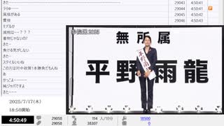 【ニコニコニュース】「【徹底比較】激戦！東京選挙区「演説バトル」7議席めぐり32人が立候補【参院選2025】」【2025/7/17】