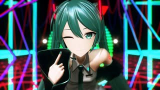 【MMD】 『テレパシ -足太ぺんたさん振付 ver.-』 by ガガガ式 初音ミク