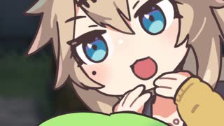ひまりさんが驚くのを見てなんだかニッコリなずんつむちゃん