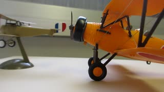 ニューポール　17C　1/72 REVELL & 93式中間練習機「赤とんぼ」1/48 OHTAKI