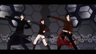 【MMD文アル】WAVE