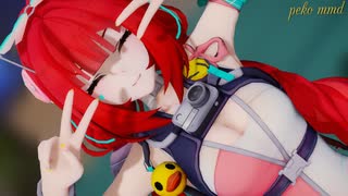 【ゼンゼロMMD】水着の柚葉で「ハイファイレイヴァー」