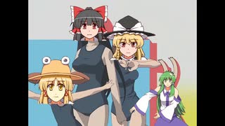 【第17回東方ニコ童祭】空耳モリヤ【もりまんが大王OP】