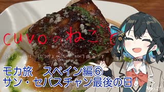 モカ旅スペイン編⑥：サン・セバスチャン最後の日（宮舞モカ:cuvoのねごと）
