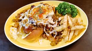 簡単！男のジャンクフード！！『M.K.Oチーズチリドッグ』 を作るぜ！マジで！！