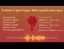 【SynthV Cover】ボビー・ラポワント: Ta Katie t'a quitté / feat. Eleanor Forte AI
