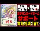 ポケカ【サポート】買取相場《87枚/週》｜07月11日～07月18日 ＜20円以上騰落＞ #ポケモンカードゲーム #女の子サポート