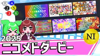 2025年 ニコメドダービー | 第1回 | 競メド