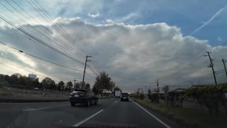 宮城県　大崎市　長者原ＩＣから仙台方面へ　12　国道4号線　大和町付近2　マツダ２車載　2024　1109