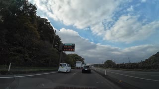 宮城県　大崎市　長者原ＩＣから仙台方面へ　14　国道4号線　富谷市付近　マツダ２車載　2024　1109