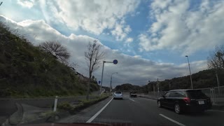 宮城県　大崎市　長者原ＩＣから仙台方面へ　15　国道4号線　富谷市付近2　マツダ２車載　2024　1109
