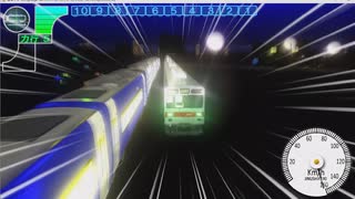 【改造 電車でD RisingStage】東急2000系 VS 名鉄2000系 近鉄奈良線ダウンヒル
