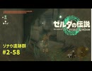 【ティアキン】 ゾナウ遺跡群 #2-58 ゼルダの伝説ティアーズオブザ キングダム2周目　  #ゼルダの伝説 #ティアキン #zelda