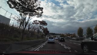 宮城県　大崎市　長者原ＩＣから仙台方面へ　16　国道4号線　富谷市から泉ＩＣ付近　マツダ２車載　2024　1109
