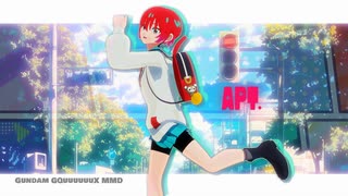 【MMDガンダム】ユズリハ（マチュ） × APT.【GUNDAM MMD】
