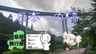 【ついなちゃん車載】岐阜の日本一見物に付き合わされるついなちゃん【シンプル車載動画投稿祭＆岐阜県旅行祭2025】