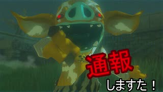 【ブレワイ】依頼を受けて、武器を奪われたマモノの動きを観察してみた【ドリカラ】【ボイスピ実況,ゼルダの伝説,ブレスオブザワイルド,BotW,バグ,検証 】