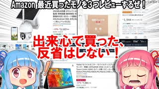 【Amazon】最近買った物３点　モバイルモニター　ソーラーネットワークカメラ　備蓄米をレビュー 【最近掘り出し物がない】