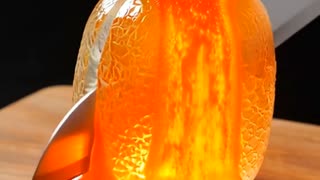 ナイフでガラスカットするショート動画です。glassfruit cutting #shorts