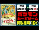 ポケカ 買取相場《96枚/1日》｜07月18日～07月19日 ＜200円以上騰落＞ #ポケモンカードゲーム #ロケット団の栄光 #ブラックボルト #ホワイトフレア