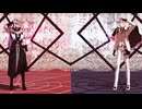 キュートなカノジョを千子村正さんと亀甲貞宗さんに踊ってもらった