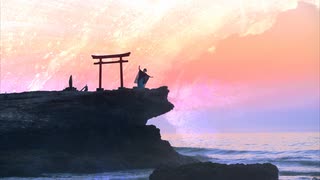【夏音】灯星　踊ってみた【日の出/白浜神社】